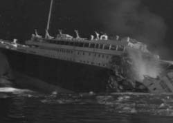 titanic: il naufragio