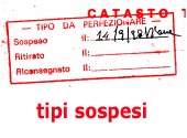tipi sospesi